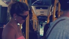 autobus girl-925124 1280